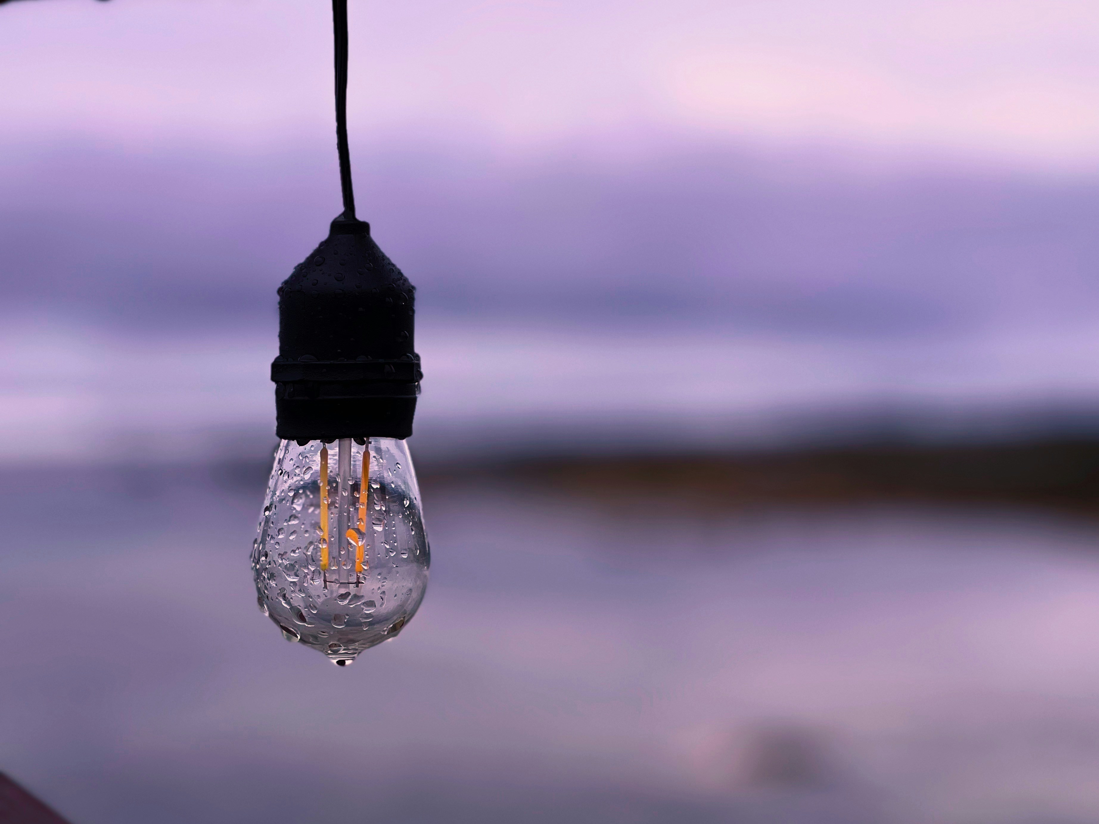 Close-up of an IP55-rated outdoor fixture ready for Long Island weather