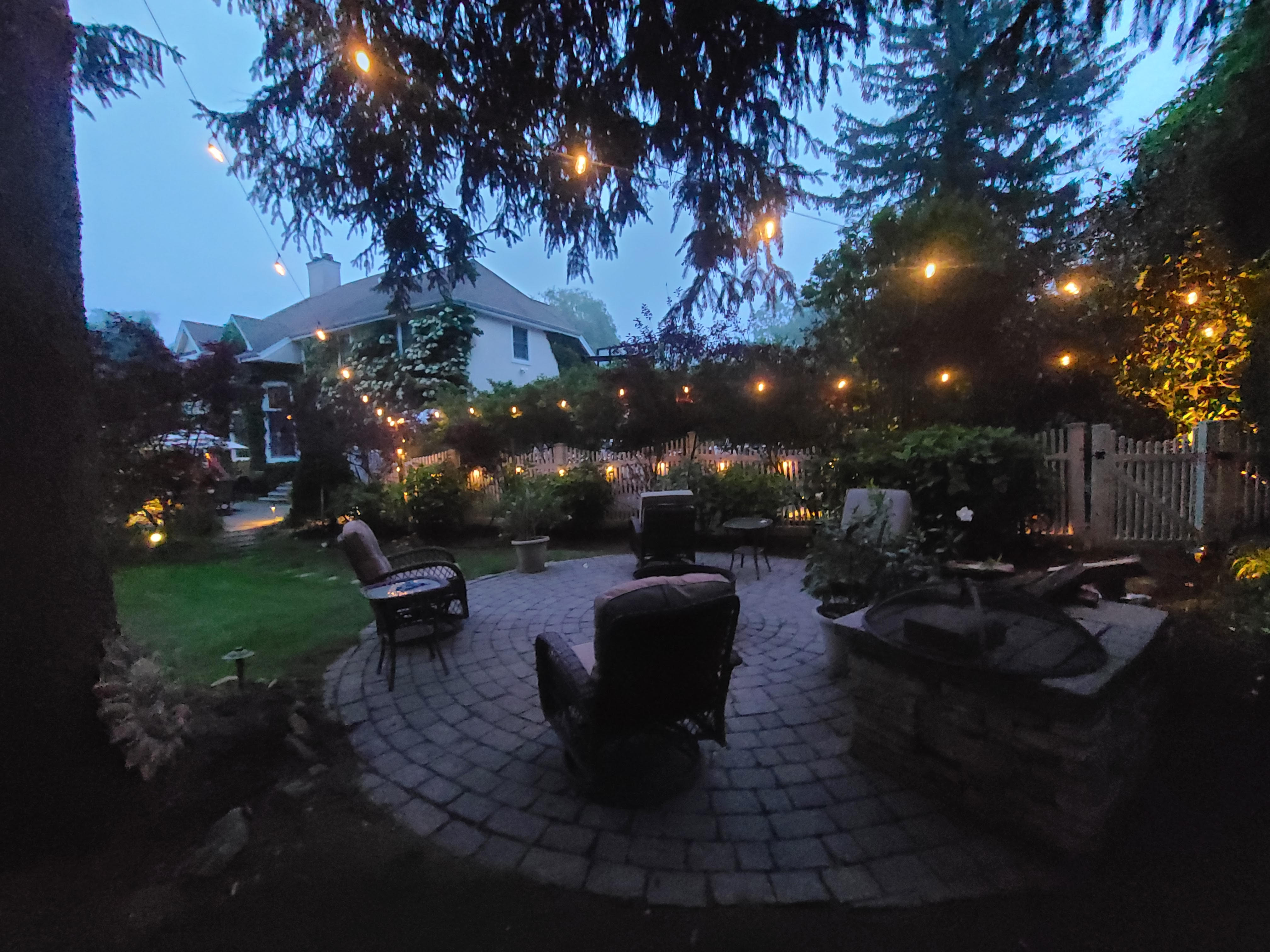 Finished low voltage lighting installation in Huntington NY