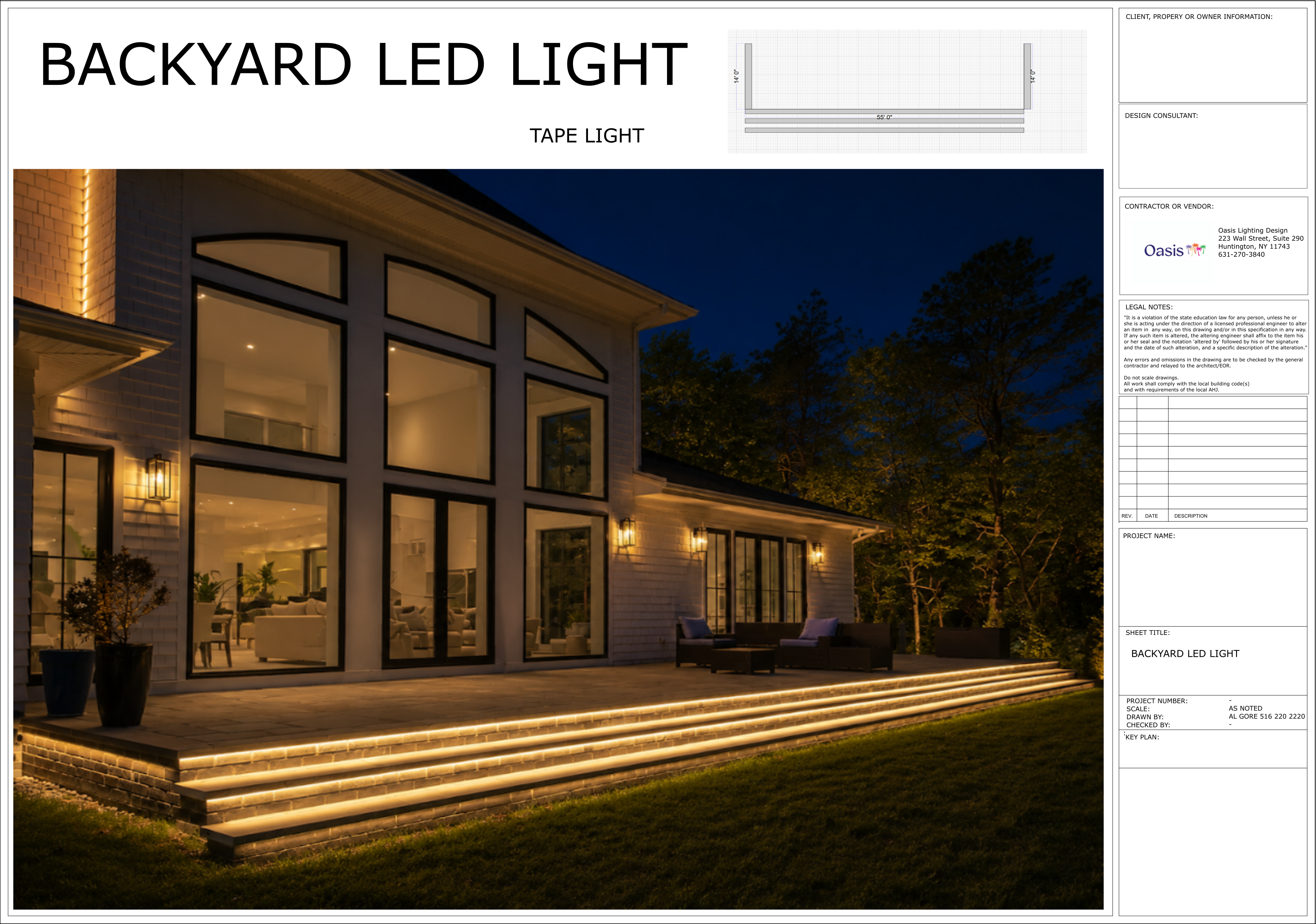 Cover Image for Why We Create CAD Layouts and Nighttime Renderings Before Installing Landscape Lighting