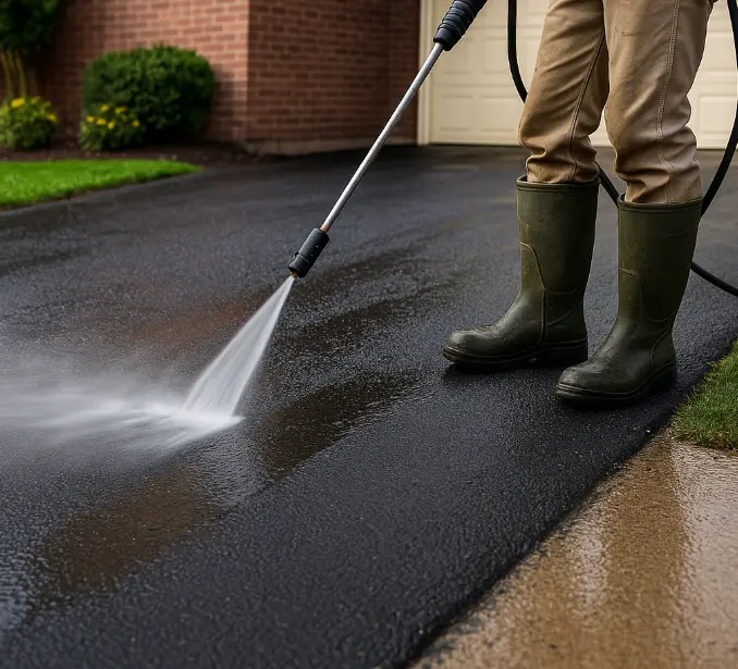 Driveway Power Washing